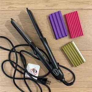 Hair Straightener with Hair Crimper Plates, excellent condition